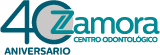 logo Zamora Centro Odontológico. Clínica dental Almería